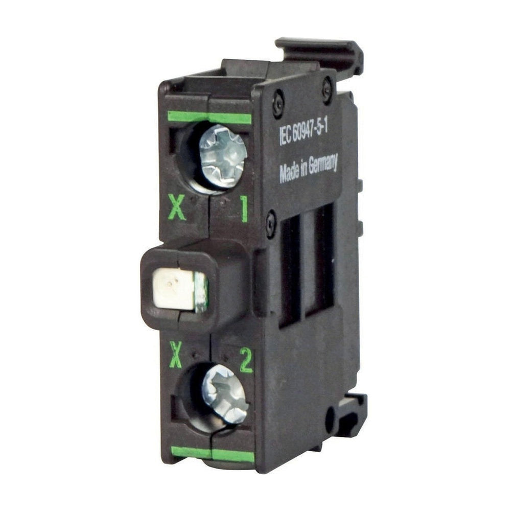 Green LED Panel Indicator 12-30V AC/DC Base Mount - 216562