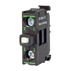 Green LED Panel Indicator 12-30V AC/DC Base Mount - 216562