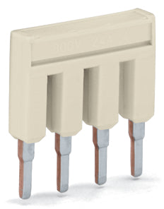 Wago 2001-409 9-Way Insulated Bridge Connector Gray - 2001-409 [2 Pieces]