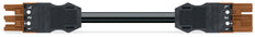 Wago Pre-Assembled 3-Pole Interconnecting Cable 2M Brown - 771-9973/006-205