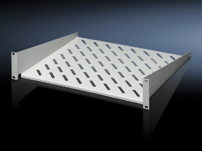 Rittal 19 Inch Fixed Rack Mount Shelf 2U 400mm - 7119400