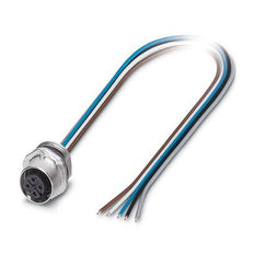 Phoenix Contact M12 5-Pin Front Mount Connector - 1520039