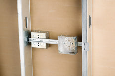 Telescoping Box Bracket 432-660mm With Mounting Points - 187191 [2 Pieces]