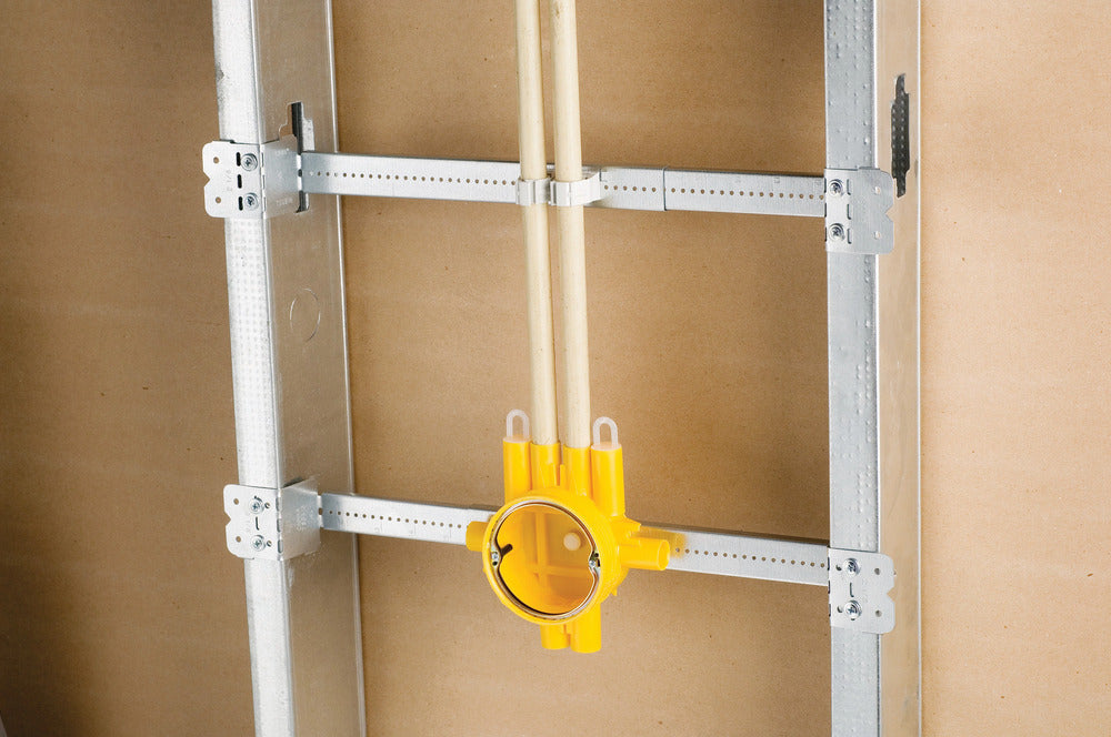 Telescoping Box Bracket 432-660mm With Mounting Points - 187191 [2 Pieces]