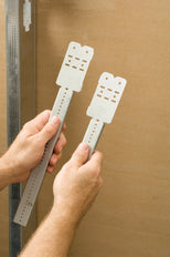 Telescoping Box Bracket 432-660mm With Mounting Points - 187191 [2 Pieces]