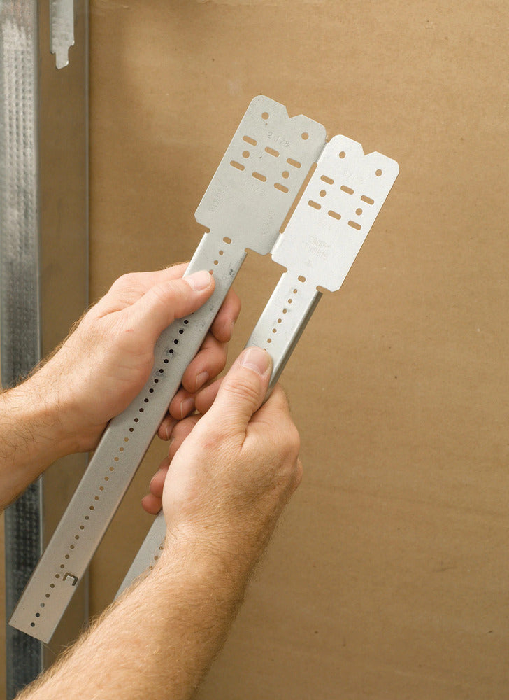Telescoping Box Bracket 432-660mm With Mounting Points - 187191 [2 Pieces]