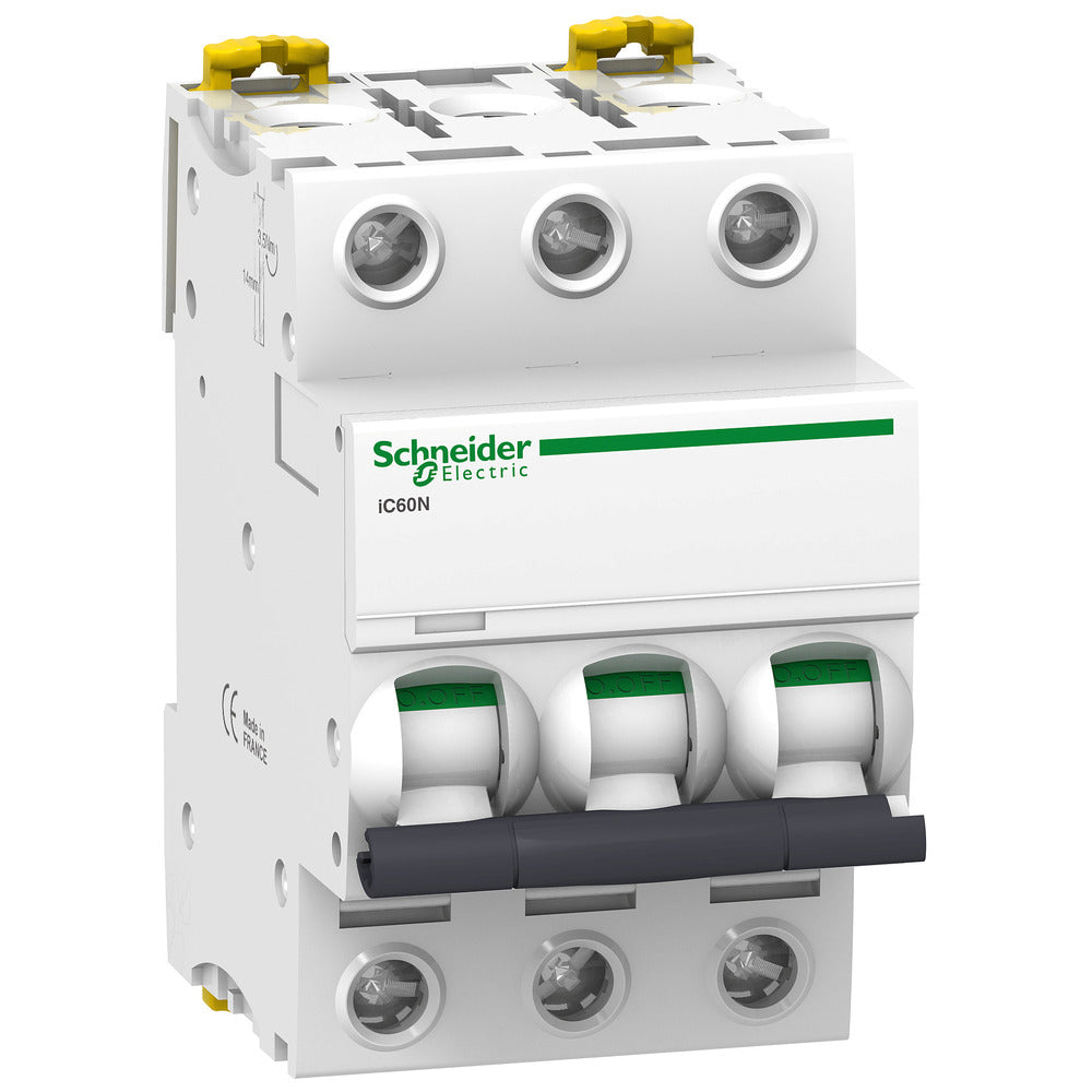 Schneider Acti9 iC60N 3P D40A Circuit Breaker - A9F75340
