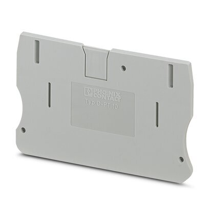 Phoenix Contact D-PT 10 Gray End Cover - 3212057 [10 Pieces]