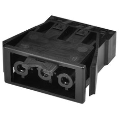 AC166 3-Pole Female Chassis Connector With Lock - 168863V [10 Pieces]