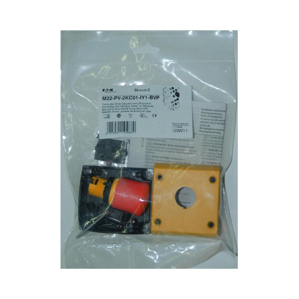 Eaton RMQ-Titan Emergency Stop Button 38mm Pull Release - 110939