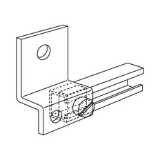 Eaton C-Profile Wall Mounting Bracket 85x23mm - 1042705