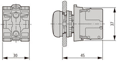 Eaton M22-TC Telescopic Mounting Clip - 216398