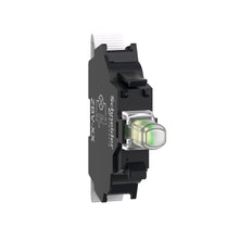 Schneider Electric White LED Block 24V AC/DC Spring Terminal - ZBVB15