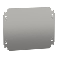 Schneider Electric 300x250mm Galvanized Mounting Plate - NSYMM3025