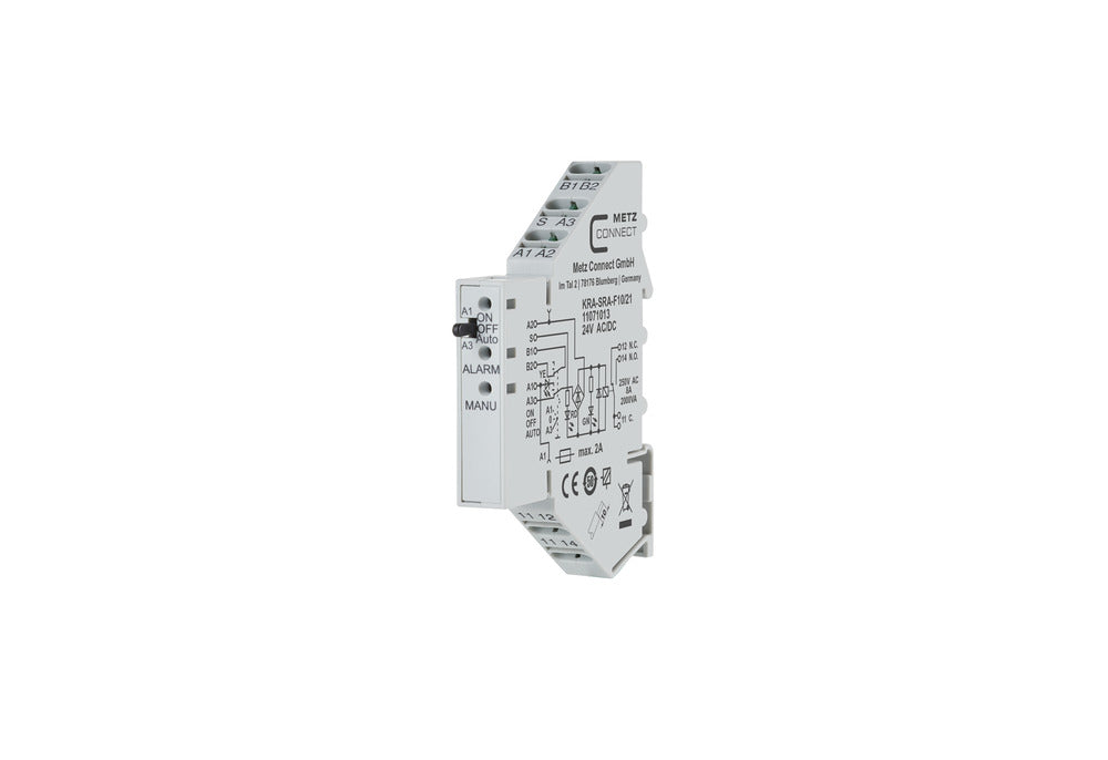 Metz Connect Interface Relay 24V AC/DC SPST - 11071013