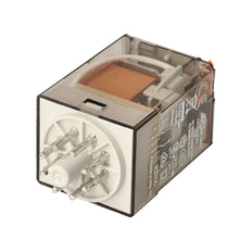 Finder Industrial Relay 230V AC 10A Dual CO Contact - 60.12.8.230.0040
