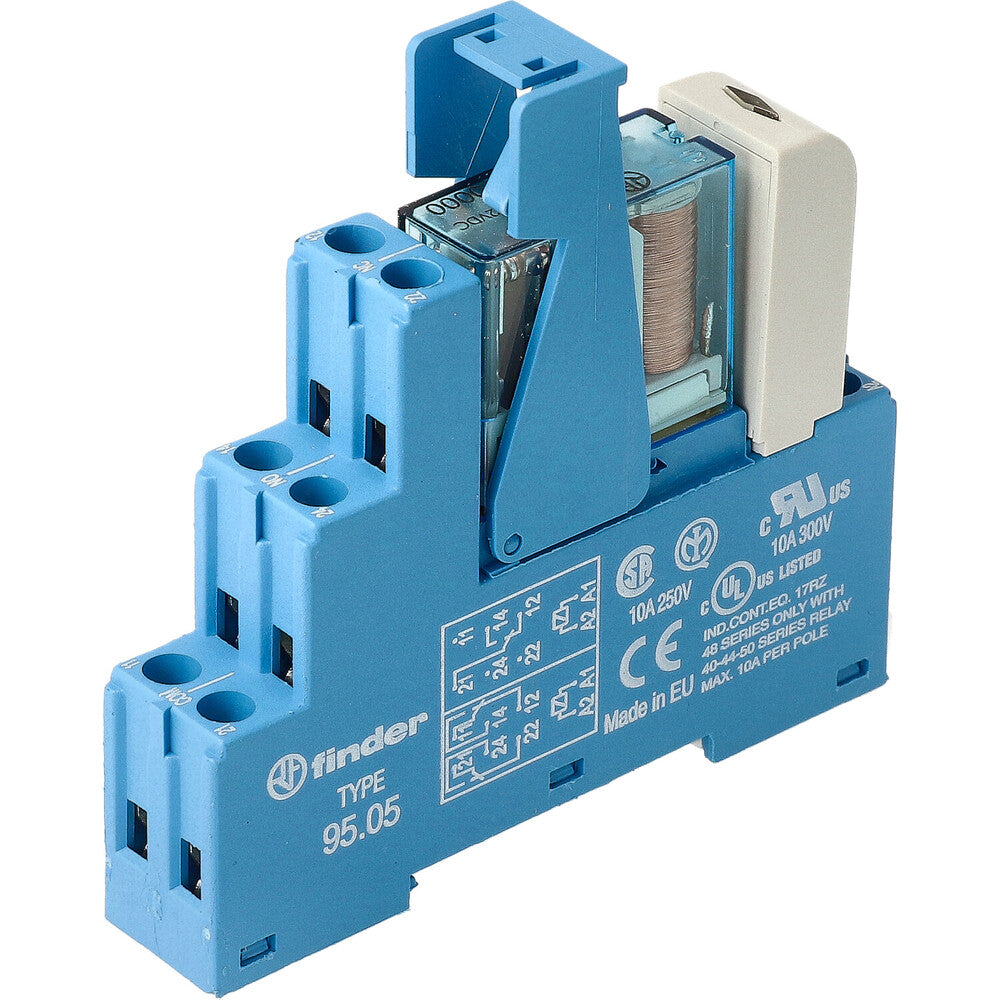Interface Relay Module 12V DC 8A Dual CO With LED - 48.52.7.012.0050