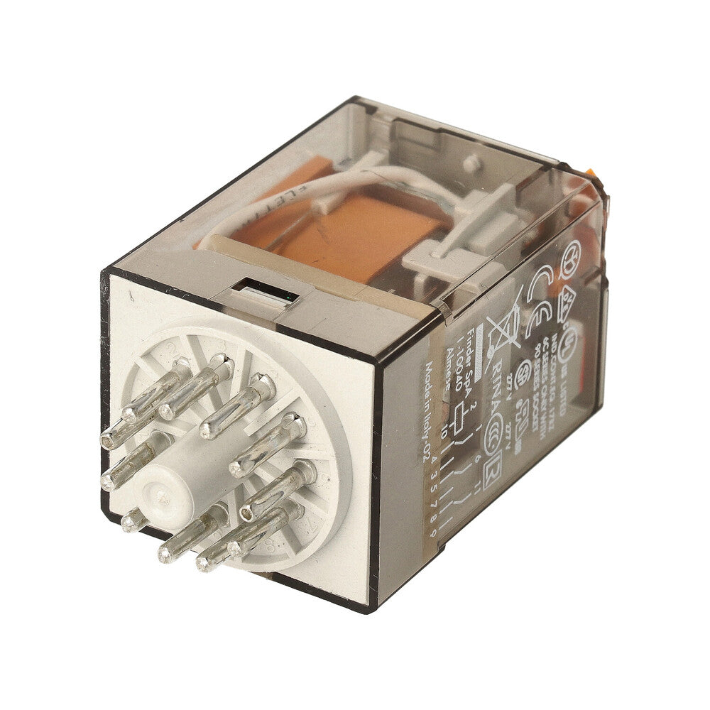 Finder Industrial Relay 3CO 10A 230VAC With LED - 60.13.8.230.0054