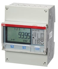 ABB 3 Phase Indirect Energy Meter 6A 230/400V AC - 2CMA100183R1000