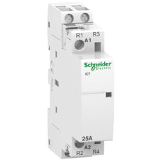 Schneider Electric ICT 2P 25A 230V AC Modular Contactor - A9C20736