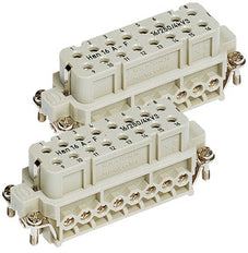 Han A 16 Pin Female Connector 32A Screw Terminal - 09200162813