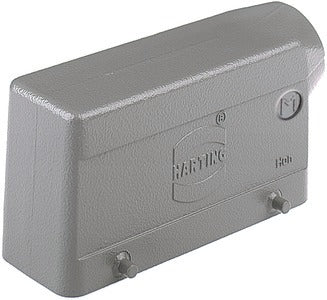 Harting Han 24B Side Entry Industrial Power Connector Hood - 19300241521