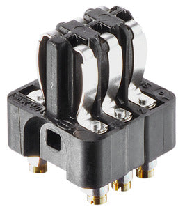 Harting Han 6-Pin Female Industrial Connector Insert - 09700062813