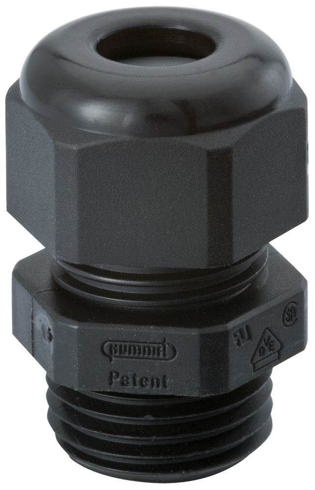 HSK-K M16x1.5 Polyamide Cable Gland Black - 1209160150 [10 Pieces]