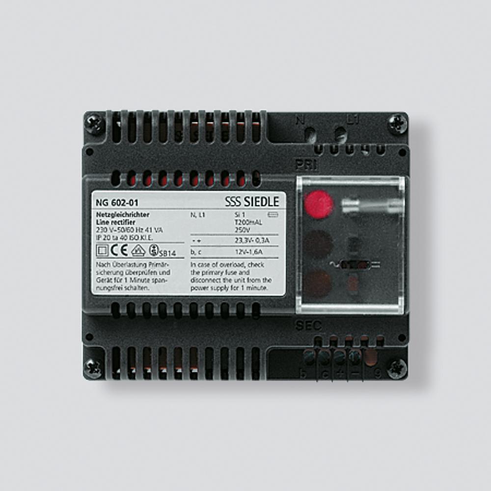 Siedle NG 602-01 DIN Rail Power Supply Unit - 200033585-00