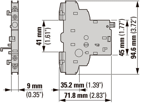 Eaton AGM2-10-PKZ0 Trip Indicator Switch - 072898