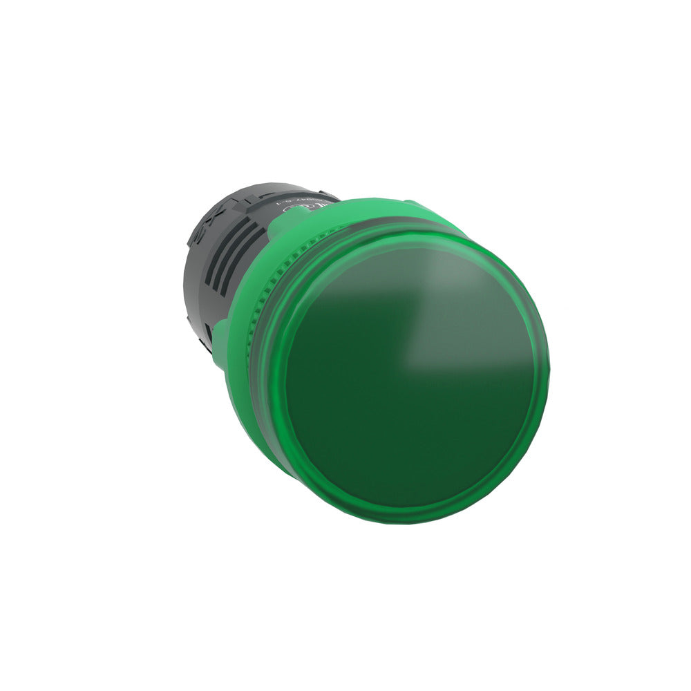 Schneider Electric XB5 LED Pilot Light 230V Green - XB5EVM3