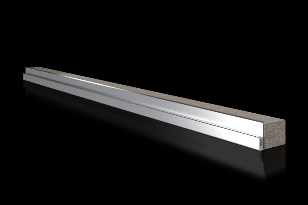 Rittal VX Cable Entry Profile 800mm Center Mount - 8618801 [2 Pieces]