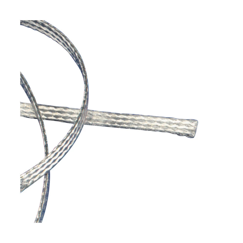 Flat Tinned Copper Grounding Braid 50mm² 25m - 557300 [25 Meters]