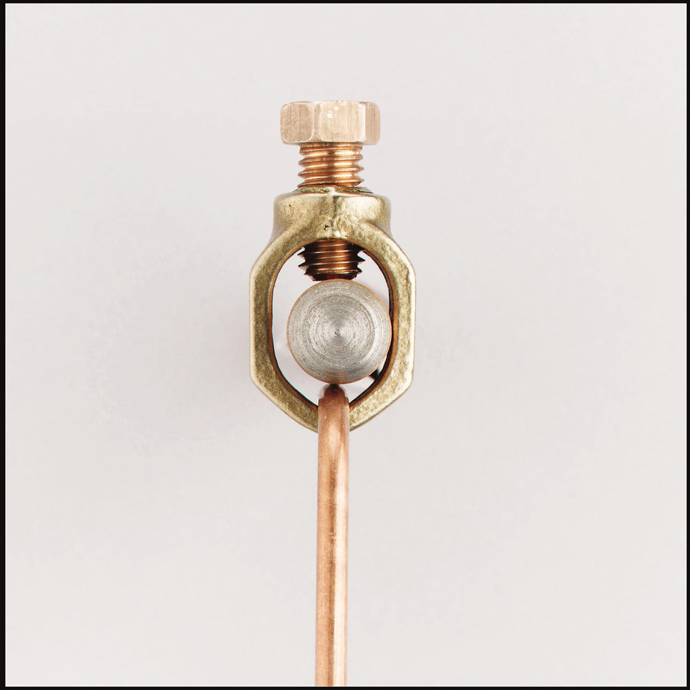 Bronze Ground Rod Clamp 12.5mm For 50mm² Conductor - 158260