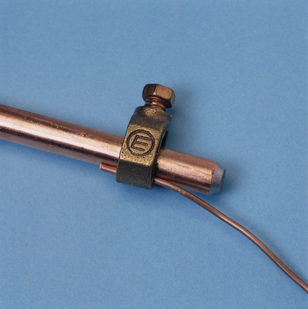 Bronze Ground Rod Clamp 1/2-5/8 Inch For 70mm² Conductor - 158160