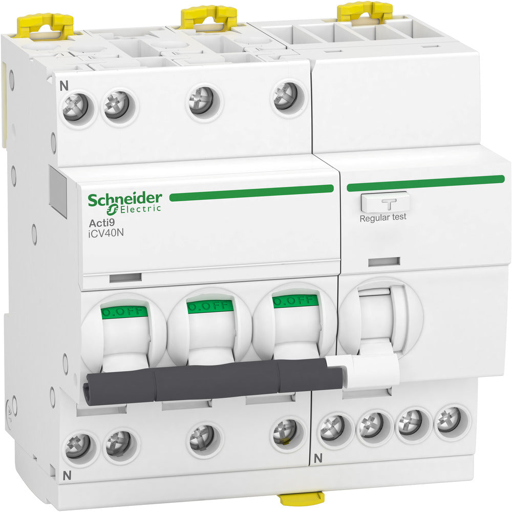 Schneider Electric Acti9 ICV40N 3P+N 40A RCBO - A9DC3740