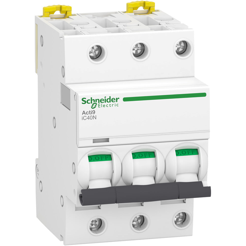 Schneider Acti9 iC40N 3P C10A Circuit Breaker - A9P54310
