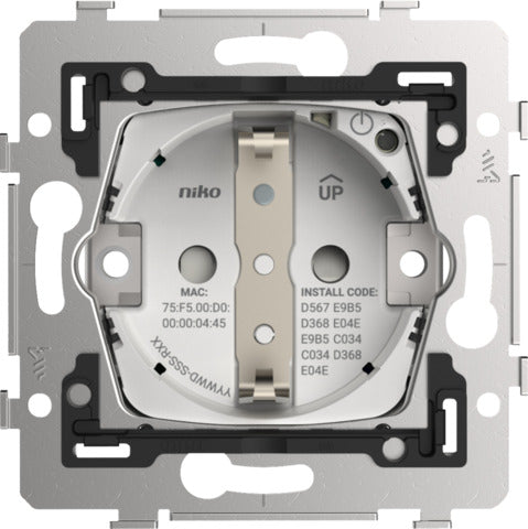 Niko Home Control Smart Socket With Energy Monitoring - 170-34605