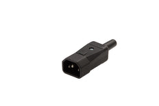Martin Kaiser C14 IEC Power Connector 10A 250V Black - 749/SW [2 Pieces]