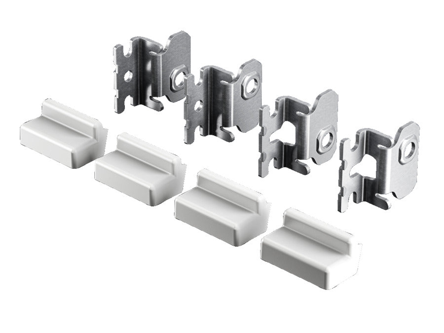 Rittal SZ Wall Mounting Bracket Set For AX KX Enclosures - 2508020 [4 Pieces]
