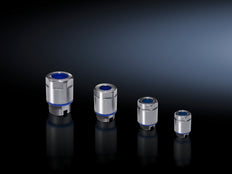 HD Stainless Steel M12x1.5 Cable Gland With Lock Nut - 2410001 [5 Pieces]