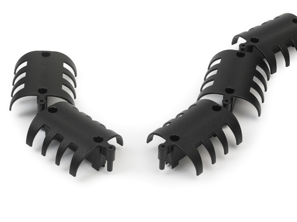 OCS Munich Horizontal Cable Management System 100mm 15PC - 49.20.001 [15 Pieces]