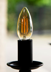 Bailey LED Filament Candle E14 4W 2200K Gold Dimmable - 143054 [2 Pieces]
