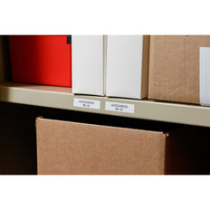 Brady M211 White Vinyl Label Tape 19mm x 6.4m Black Print - 142797
