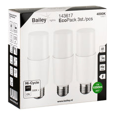 EcoPack LED T45 E27 11W 4000K 1050lm - 143617 [3 Pieces]
