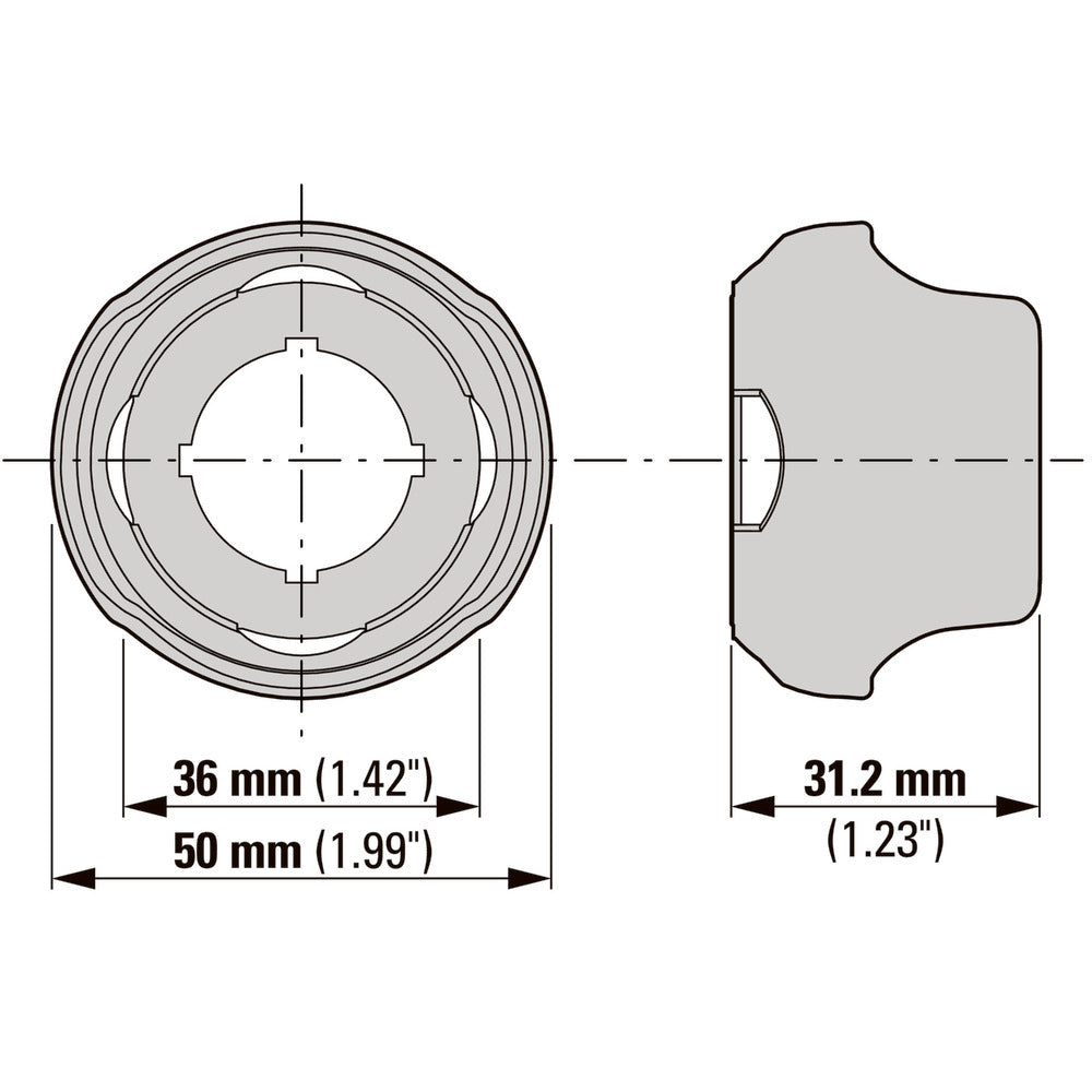 Eaton M22 Emergency Stop Guard Ring IP65 - 198596