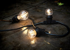 LED Filament Safe G45 E27 2W Shatterproof Bulb - 144082 [5 Pieces]