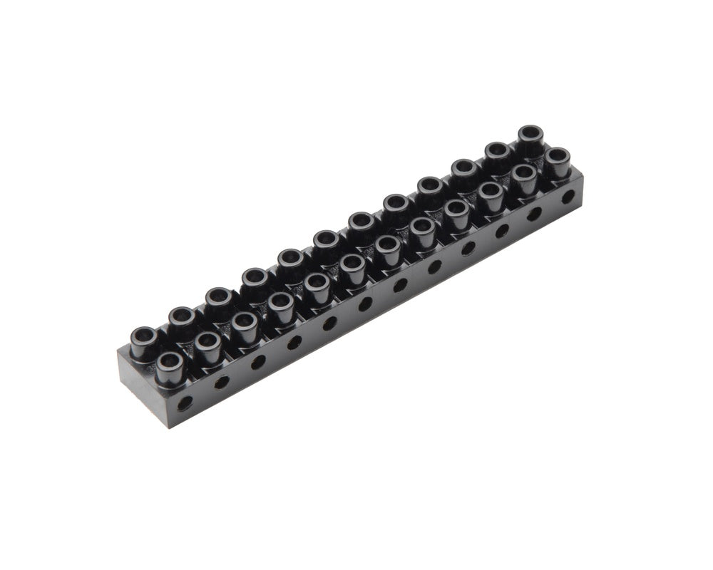 12-Pole Terminal Block 6mm² Thermosetting IP20 - 681/SW [5 Pieces]