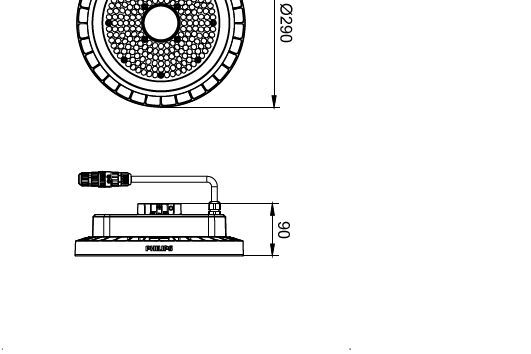 Philips CoreLine G5 LED Highbay 10500lm Industrial Light - 8719514955677
