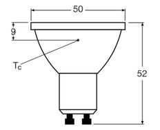 LEDVANCE PAR16 GU10 LED Spot 8.3W 940 Dimmable - 4099854058738